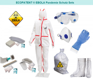 EBOLA SCHUTZ SET / Komplettes Ebola-Virus Schutzset